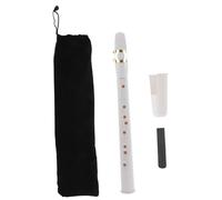 WESIEVYA Portable Abs Mini Saxophone Pocket Saxophone Kit for Travel As Mini Musical Instrument for Beginners Lightweight and Compact Design Fits Bag