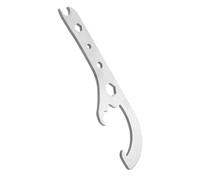 WESIEVYA Portable Bucket Opener Stainless Steel Handheld Lid Wrench Sturdy Construction for Opening Glue Buckets Multi-Function Tool for Industrial and Commercial Use