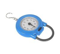 WESIEVYA Portable Mini Digital Hanging Travel Scale with Hook, High-precision Electronic Luggage and Food Weighing Scale, Blue Compact Pocket Size for Home and Travel Use