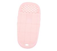 WESIEVYA Portable Washboard for Hand Wash Small Laundry Board Soap Holder Travel Washing Board for Clothing Cleaning Bathroom Accessory for Modern Laundry
