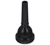 WESIEVYA Portable with and Design Suitable Structure Simple Lightweight Black Abs Trombone Mouthpiece Tenor for for Professionals and Beginners