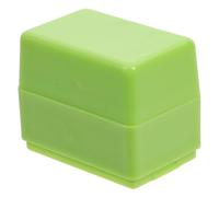 WESIEVYA Privacy-Blocking Address Blackout Roller Stamp Portable Sensitive Data Eraser for Mailing Labels Contracts Green Ink Cover