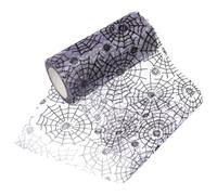 WESIEVYA Purple Decorative Wrap Ribbon 1 Roll Cuttable Tulle Ribbon Made of Polyester for Presents and Decoration, for Creating Bow-Knots and Arts Crafts Projects