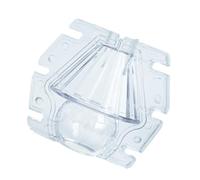 WESIEVYA Reusable Plastic DIY Candle Making Mold Two-piece Design with Good Stability for Handmade Craft Works and Beeswax Candles