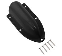 WESIEVYA Rv Storage Vent Cover Clam Shell Vent Cover Plastic Marine-grade Durability Enhanced Drainage Design with Mounting Screws for Yacht Ventilation System Outdoor Marine Accessory