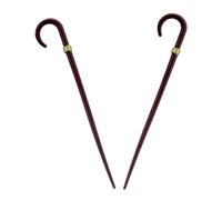 WESIEVYA Shepherds Hook Costumes Accessory Miniature Jazz Cane for Dollhouse Garden Decorations
