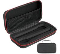WESIEVYA Shockproof Waterproof Microphone Case Carry Bag 11.79x5.89x2.75inch Lightweight Eva Protective Box with Built-in Mesh Pouch Dustproof Storage for Outdoor Accessories