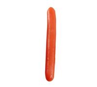 WESIEVYA Simulated Hot Dog Display Model Lifelike Food Ornament Plastic Kitchen Decoration Prop for Themed Party Photo Shoot and Tabletop Event Accessory