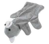 WESIEVYA Soft Plush Cat Hand Puppet with Five Finger Slots for Precise Movement Interactive Storytelling for Enhances Language and Communication Skills for Playtime at Home the Go
