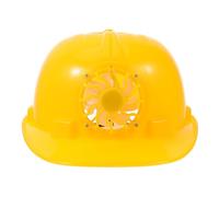 WESIEVYA Solar Powered Fan and Comfortable Shade Hard Hat for Construction Workers with Ventilated Breathable Plastic Material for Outdoor Construction Work and Activities