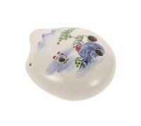 WESIEVYA Sound Ceramic Ocarina Alto Key Ocarina for Beginners Small Musical Instrument Chinese Style Creative Design for Boys and Girls and Decor