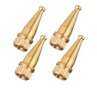 WESIEVYA Speaker Spikes Feet Sound Quality Shockproof Stand Base Copper 4pcs with Stable Support and Floor for CD Dvd Player and Turntable Recorder