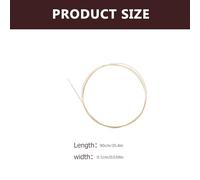 WESIEVYA Steel Banjo Strings Set 4-String Instrument Accessories with Moderate Tension for Banjo Players