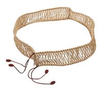 WESIEVYA Steel Tongue Drum Protective Sleeve Rattan Drum Wrapping Rope Woven Rope Ring