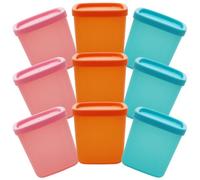 WESIEVYA Storage Containers 230ml Multi-functional 9pcs Keeping Boxes with Sealing Lids, Easy to Clean Mini Storage Boxes for and Home Use