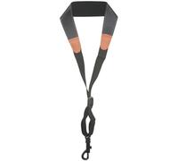 WESIEVYA Strap Neck with Leather Saxophone Black Sax Adjustable Abs Buckle , Practical for Comfortable and Sturdy Sax Neck Belt Alto Players