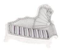 WESIEVYA Stylish Resin Ring Display Holder and Earring Display Stands with Sleek Sofa Shape Design, Convenient to Find Jewelry, for Birthdays and Bridal Shower Gifts