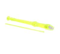 WESIEVYA Swan 8-hole Kids Soprano Recorder Beginner Clarinet for Children Yellow Resin Musical Instrument Toy