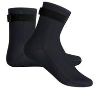 WESIEVYA Swim Socks and Warm Thermal Diving Socks Unisex Winter Neoprene for Water Activities, Elastic with Anti-slip Design, for Beach and Cold Water Sports