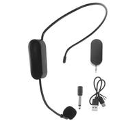 WESIEVYA Teacher Microphone Headset Wireless Mic Stable Connection for Singing Lectures Stage Performances