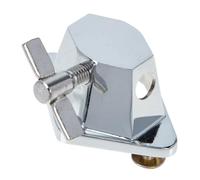 WESIEVYA Tom Alloy Drum Leg Base Replacement Sturdy Percussion Tom Accessory Single Alloy Drum Foot Support for Maintenance and Repair