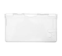 WESIEVYA Transparent Hard Shell Compatible with Nintendo NDSi - Clear Shockproof Protective Cover - Gaming Console Protective Case for Controllers