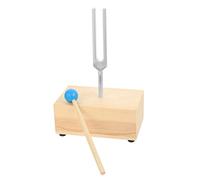 WESIEVYA Tuning Fork Acoustic Experiment Kit Wooden Box Healing Tuning Forks Sound Therapy Tools for Music Education