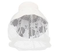 WESIEVYA Unisex Outdoor Sun Protection Hat with Khaki Polyester Gauze Net, Practical Beekeeper Hat Keeps Wasps and Gnats Away, Easy to Carry for Beekeeping and Travel