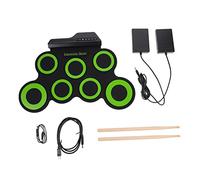 WESIEVYA Usb Electric Drum Set for Boys and Girls Roll up Drum Kit Portable Compact Set Hand Roll Pure Sound Quality for Learning Entertainment