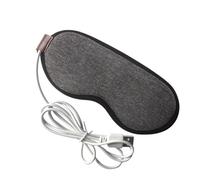 WESIEVYA USB Steam Eye Mask Home and Travel Cotton Material Electrical Hot Compress to Headache Eliminate Eye Fatigue Comfortable Steam Blindfold Insomnia