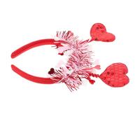 WESIEVYA Valentine's Day Heart Headband Fashionable Heart Headpiece for Parties Weddings Dates Versatile Decorative Accessory Unique present for Loved Ones
