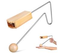 WESIEVYA Vibraslap Instrument Latin Percussion Sound Hand Plaything for Music Enlightenment Portable Musical Instrument for Adults