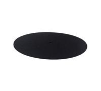 WESIEVYA Vinyl Record Mat Diameter Anti-static Wool Pad for Turntables Non- Grooves for Optimal Playback and Compatible All Standard Platters