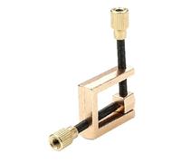 WESIEVYA Violin Edges Fixture Clamp Tail Clip for Repairing Cracked Panels Lightweight Musical Instrument Accessory for Violinists