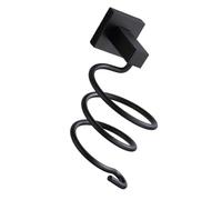 WESIEVYA Wall Mounted Hair Dryer Holder No Drill Adhesive Hair Dryer Bracket with Removable Glue Strong for Bathroom Bedroom Salon Use