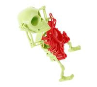WESIEVYA Wind Up Skeleton Clockwork Dancing Skeleton Figurine for Halloween Party Favor Miniature Sensory for Adults and Teens Tabletop Decoration