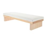 WESIEVYA Wood and Leather Nail Arm Rest Comfortable Support Hand Rest for Nails Art Supple Manicure Table Cushion Suitable for Professional