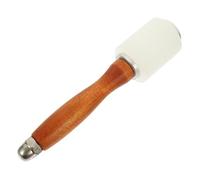 WESIEVYA Wooden Hammer for Engraving Durable Diy Mallet Premium Wood Handle for Leather Crafting and Woodworking Compact and Easy to Store Tool for Artisans and
