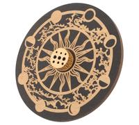 WESIEVYA Wooden Incense Stick Holder for Table Use, Elegant Multi-functional Incense Burner with Easy to Store Design, for Outdoor Activities and Travel, Vintage Style Home Décor Censer
