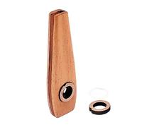 WESIEVYA Wooden Kazoo Musical Instrument for Beginners Portable Educational Toy for Boys and Girls Easy to Play Guitar Ukulele for All Ages Professional Design Beautiful Appearance