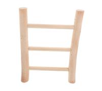 WESIEVYA Wooden Mini Ladder Towel Rack Vertical Storage Organizer for Bathroom Compact Space Optimization Rustic Multipurpose Holder Stand for Towels Blankets