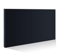 Wesiti 1 Pcs HDPE Plastic Sheets, 3/4" Thick 12" Length x 24" Width Hard HDPE Sheet, Polyethylene Sheet, High Density Polyethylene Board for Crafts, Flat Panel, Black