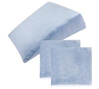 Wesiti 2 Pcs Wedge Pillow Cover Wedge Pillowcase Wedge Pillow Case Cover for Bed Home Sleeping, Fits 25 x 26 x 7.5 inch Pillow Wedge, Fit for Wedges up to 27 x 27 x 8 inch