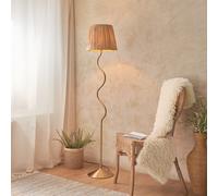 Wesley 1 Floor Light aged brass