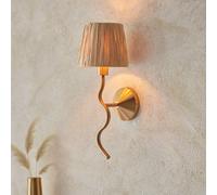 Wesley 1 Wall Light aged brass