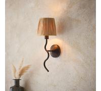 Wesley 1 Wall Light black