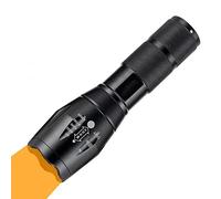Weslite Amber Light Torch - 2 in 1 LED Flashlight with White & Orange Light, 550nm-590nm, 2 Modes for Outdoor, Night Vision, Photography, Fishing, Aviation