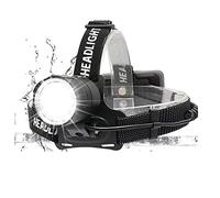 WESLITE Head Torch Rechargeable 10000 Lumens XHP70.2 Head Torches LED Super Bright Work Headlamp Zoomable Headlight for Caving Hunting Fishing