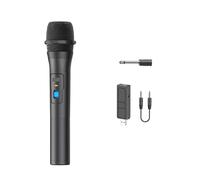 WESLNN 1 Pair VHF Wireless Microphone System Kits USB Receiver Handheld Karaoke Microphone Home Party Smart TV Speaker Singing Mic(1Pcs Mic)