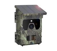 WESLNN 4G Tracking Camera 4K 30MP APP Solar Charging Hunting Camera Outdoor Game Cam NightVision 120° Detection Wildlife Reconnaissance